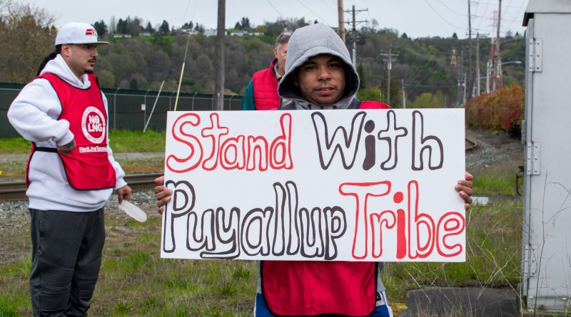 Read more about the article Puyallup Tribe Resists Fracked Gas Facility